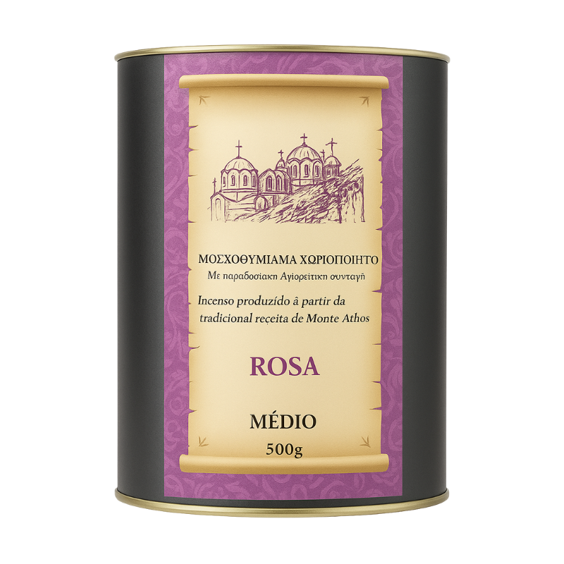 Incenso Grego Rosa Médio